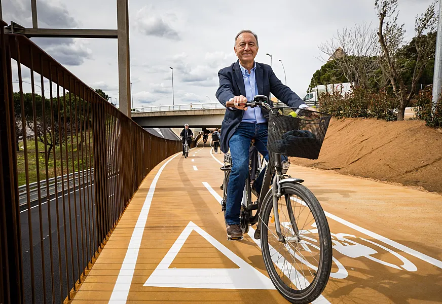 El presidente de la Red de Ciudades por la Bicicleta (RedBici), Antoni Poveda.