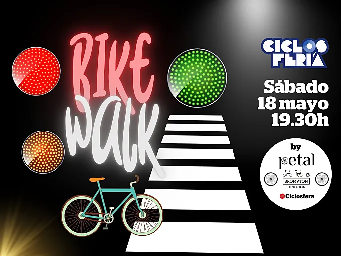 BikeWalk: un desfile de moda ciclista en Ciclosferia de la mano de Petal e-bikes