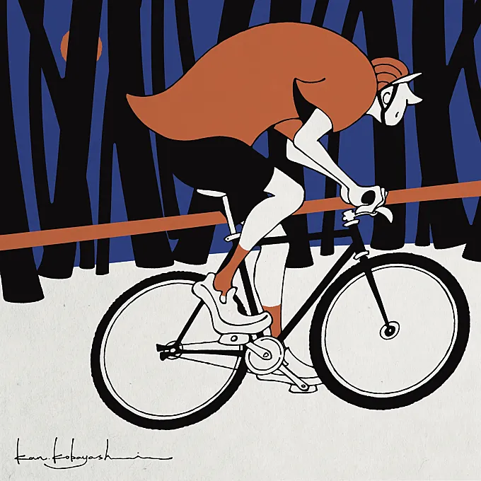 Kan Kobayashi: antes que nada, ciclista