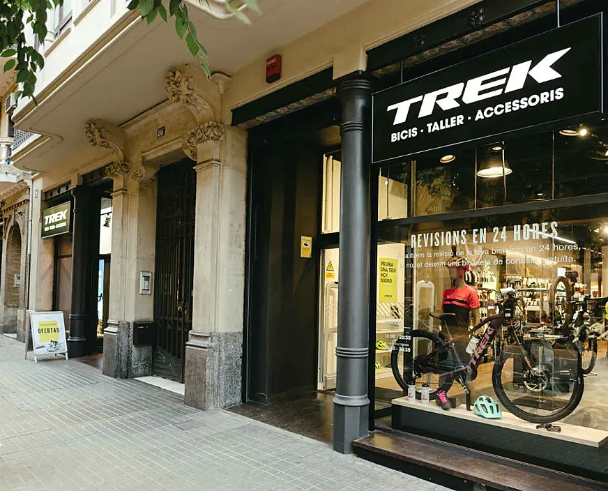 Trek Bicycle Barcelona Store.