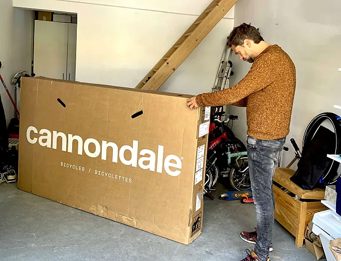 Cannondale: nuevas cajas 100% reciclables y montaje más sencillo