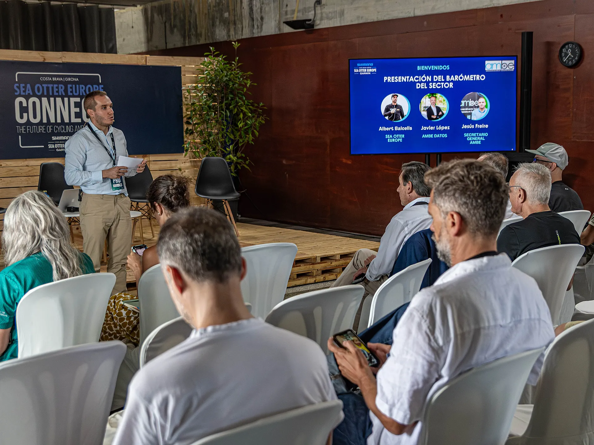 “Ciclosfera tiene un papel fundamental que jugar” (Jesús Freire, AMBE) Foto: Francesc Llado.