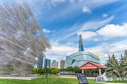 'Forever bicycles' en Winnipeg, Canadá.