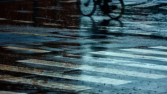 Carriles bici 'anti-lluvia' en Barcelona