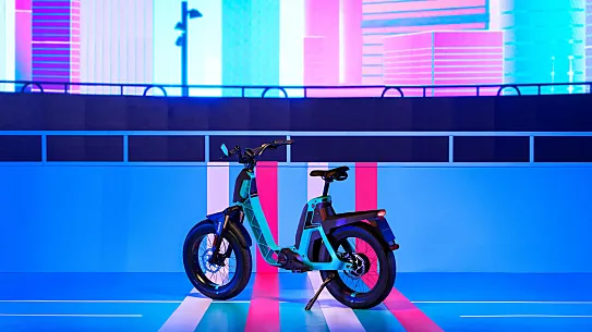 La versión Speed e-bike es reconocible, sobre todo, por el portamatrículas trasero.