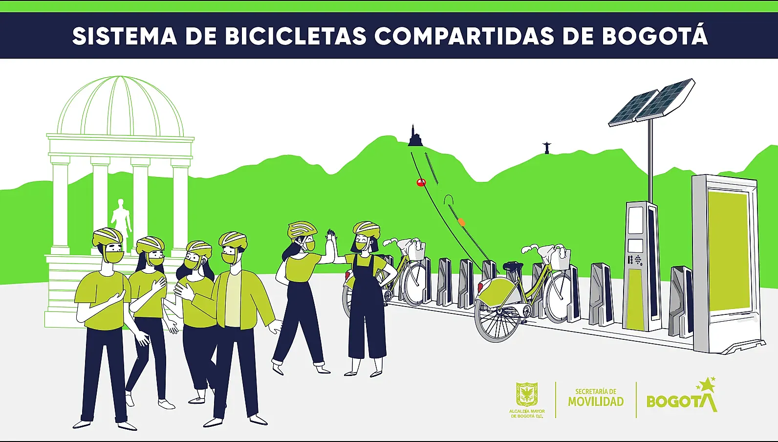 Imagen promocional distribuida por la Secretaría de Movilidad de Bogotá.