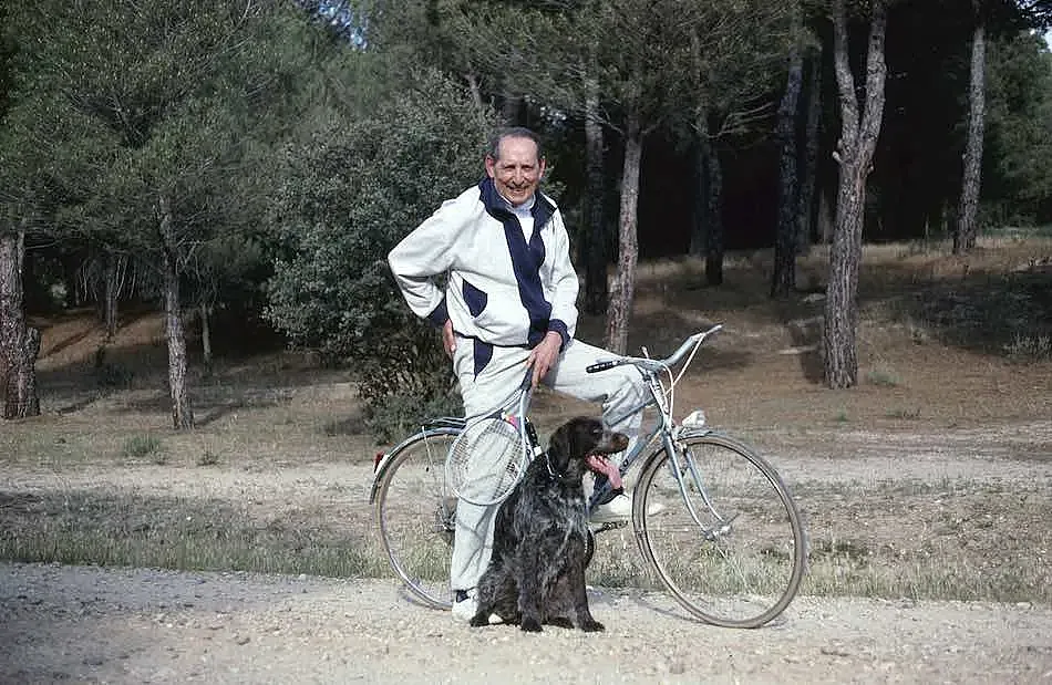 Miguel Delibes: una historia de ciclismo y letras (Foto: Archivo Miguel Delibes).