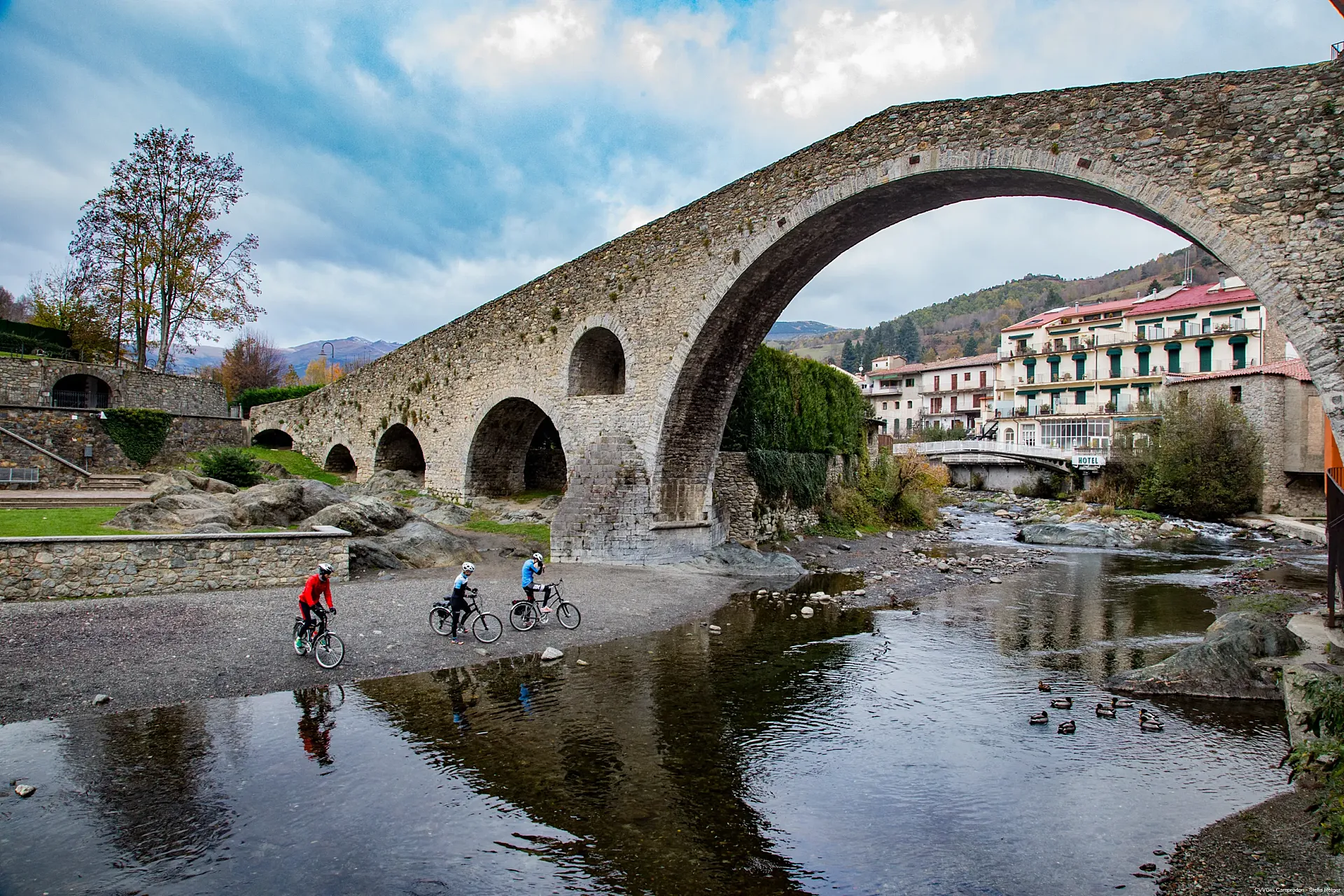 Camprodon, en la comarca del Ripollés.