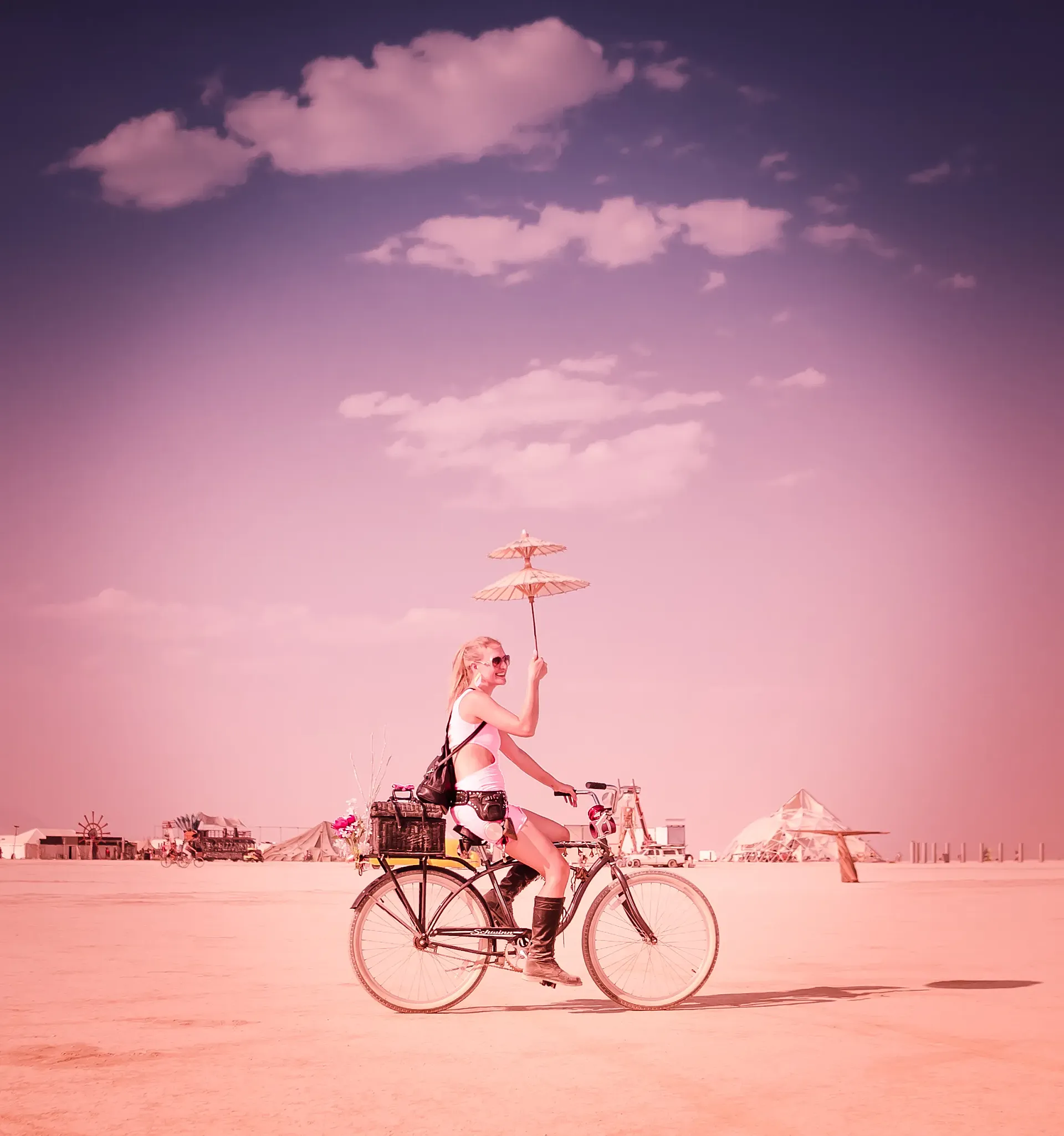 Burning Man se celebra en el desierto de Nevada, Estados Unidos (foto: Curtis Simmons).
