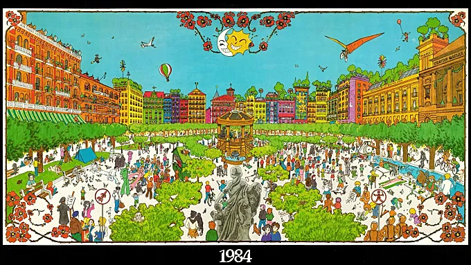 Paco López, el '¿Dónde está Wally?' de la Pamplona rebelde, ecologista y ciclista