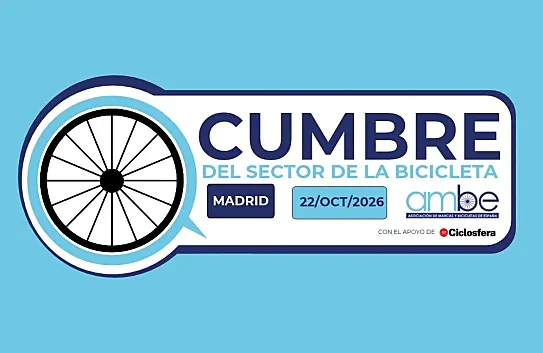 Logo de la I Cumbre del Sector de la Bicicleta.