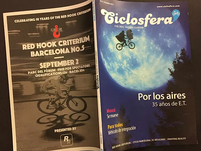 ¿Quieres ser el primero en tener Ciclosfera#21? ¡Pásate a vernos hoy en Cyclo Barcelona!
