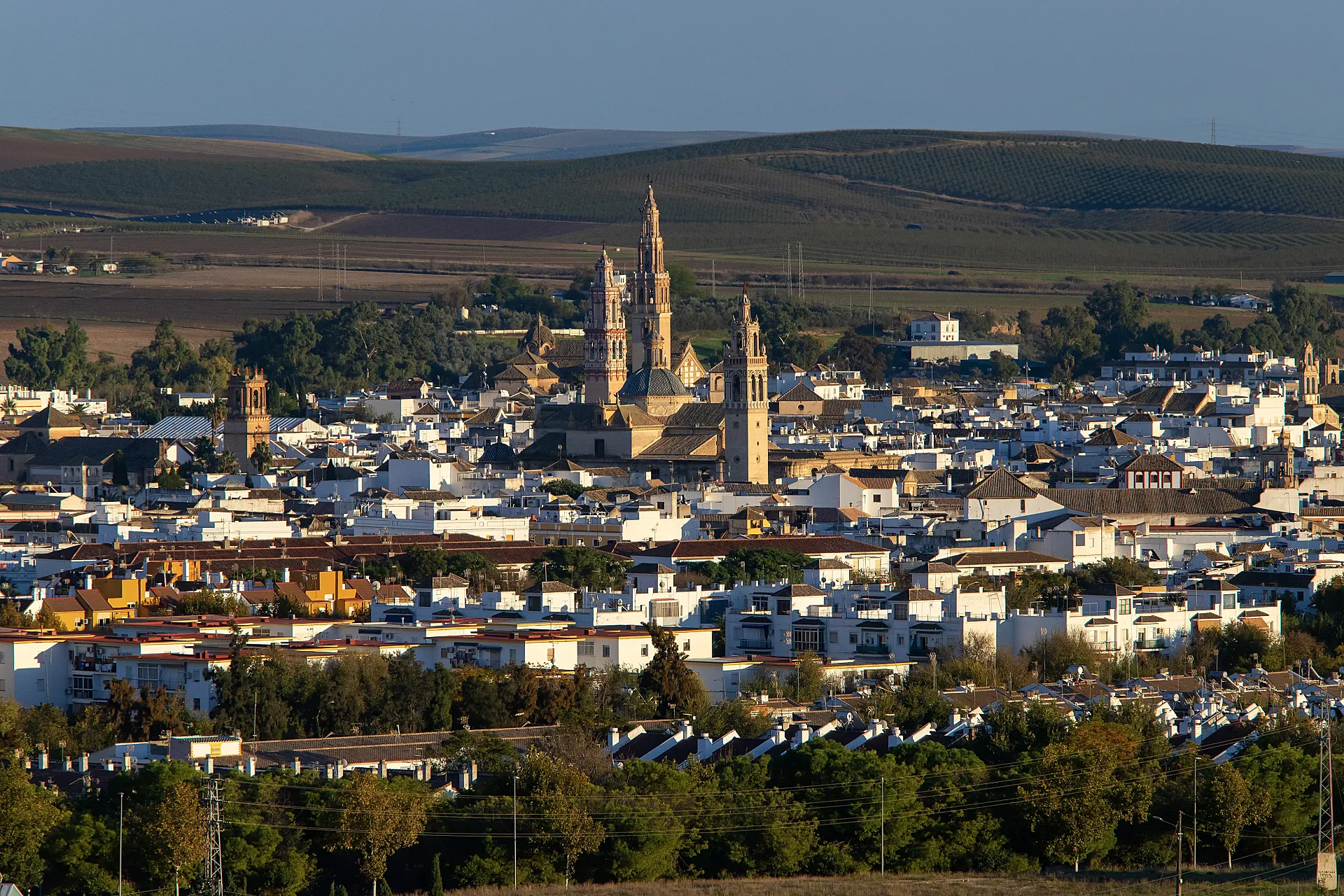 Vistas de Écija, Sevilla.