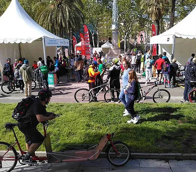 Fiesta de la Bici de Barcelona de 2018.