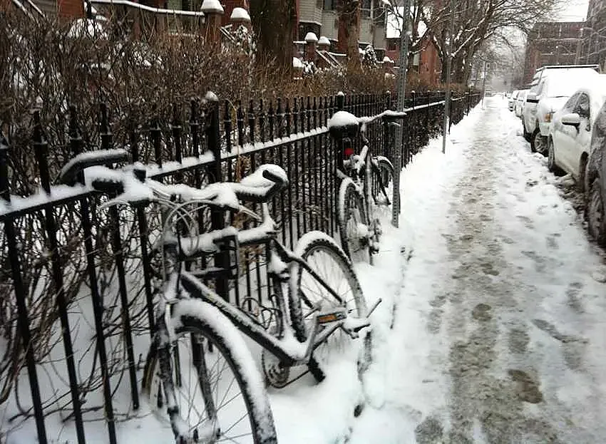Bicicletas en Toronto (foto: Tom Babin).