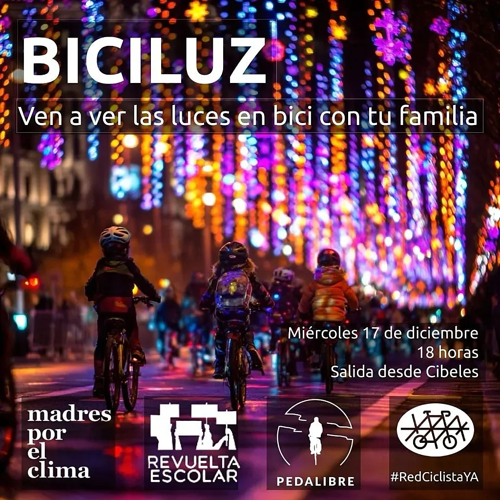 Ven a ver las luces de Madrid este miércoles a las 18.00h.