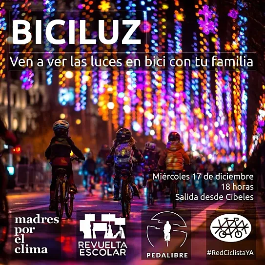 Ven a ver las luces de Madrid este miércoles a las 18.00h.