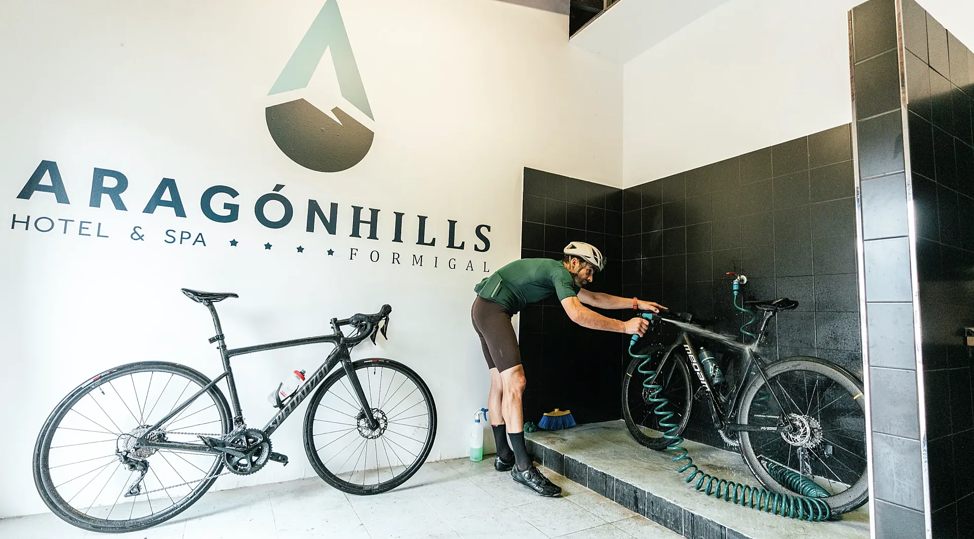 Espacio Bike en el Snö Aragon Hills de Formigal, Huesca.