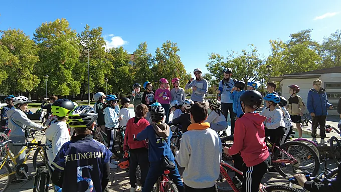 La Pajarocleta: Ciclismo, educación vial y avistamiento de aves en Logroño