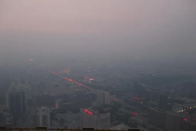 Pekín se vuelve irrespirable