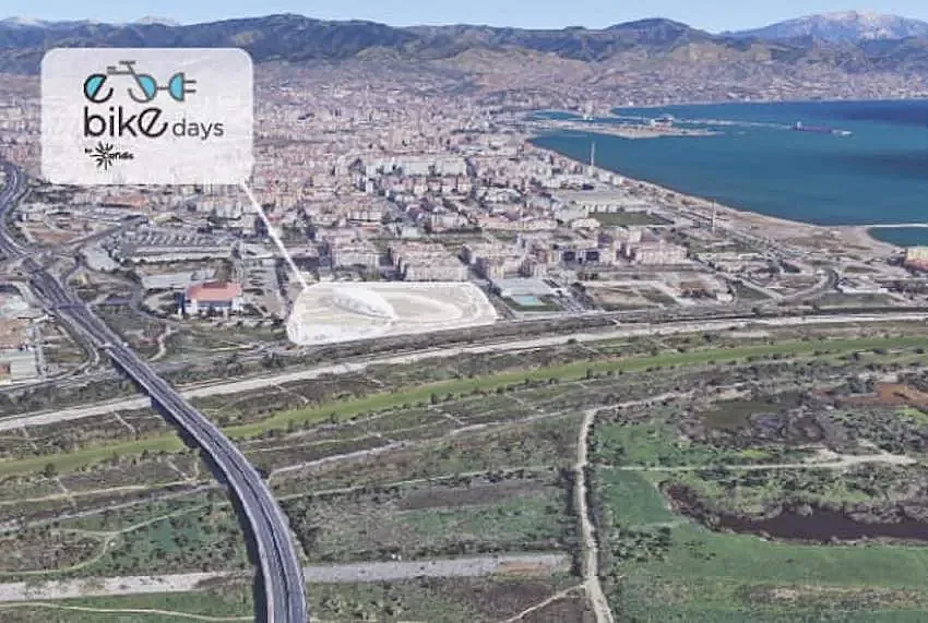 La ubicación de los E-Bike Days de Málaga.