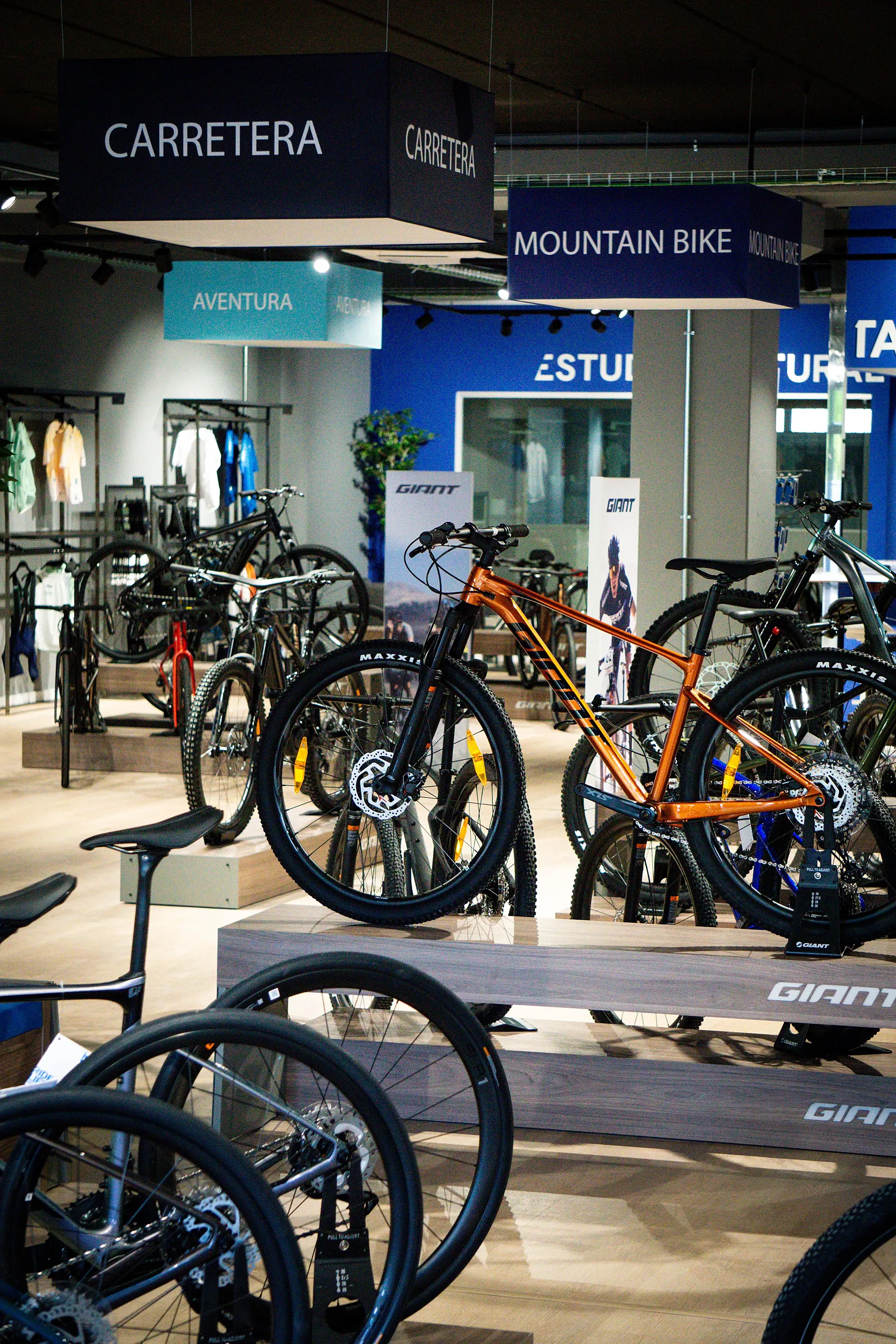 La Giant Store de Palma mostrará más de 150 bicicletas.
