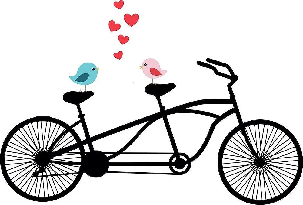 Amor y bicicletas: el binomio perfecto.