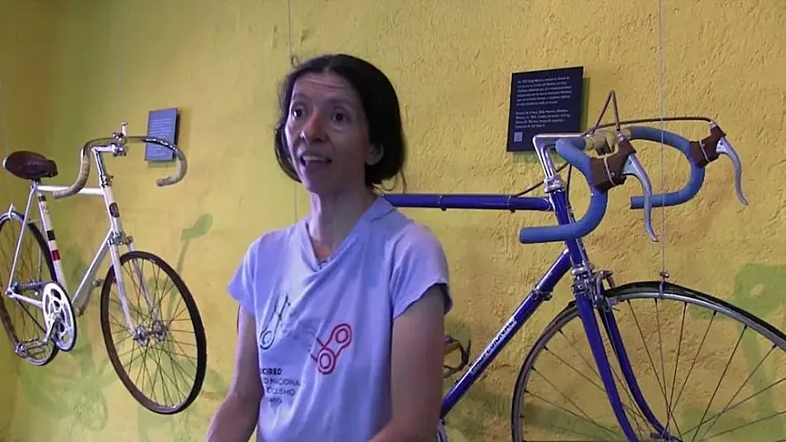 Areli Carreón, Alcaldesa Ciclista de Ciudad de México.