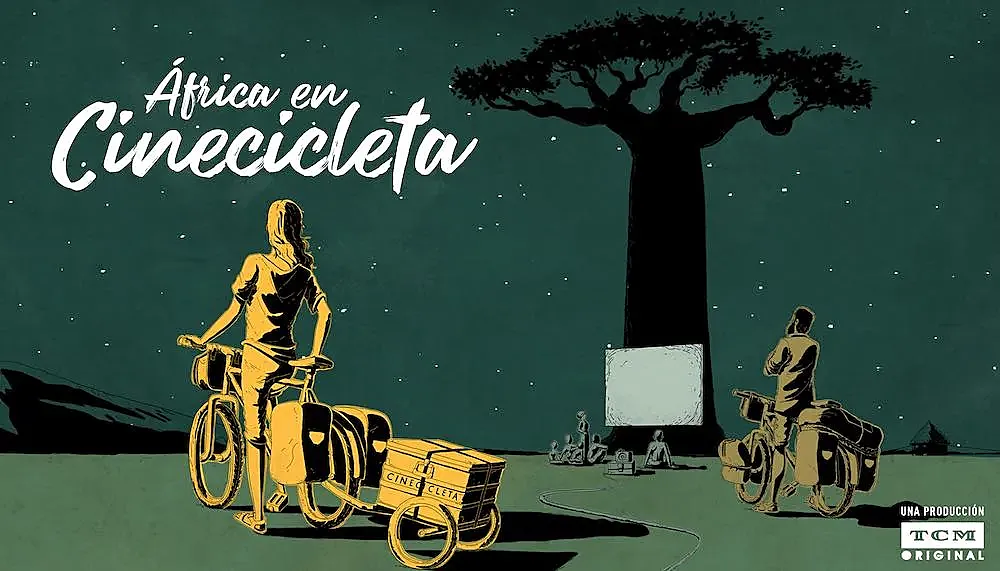 Cartel del documental ‘África en Cinecicleta’.