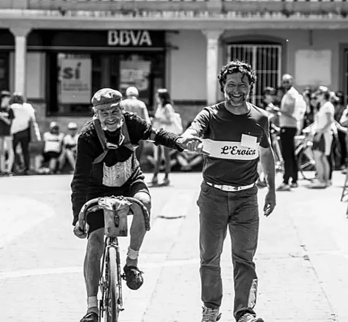 “El premio en una Eroica es vivir la fiesta del ciclismo” (Willy Mulonia, Eroica Hispania)