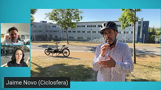 Conexiones en directo con Jaime Novo (Ciclosfera).