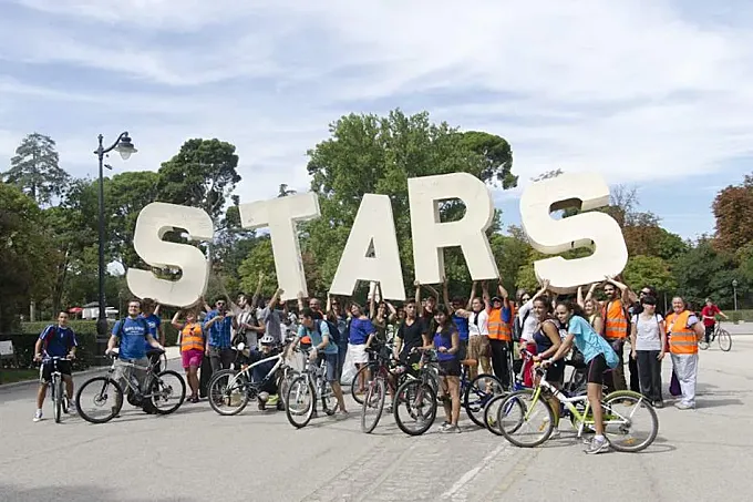 Proyecto Stars: en bici al cole… y a Cibeles