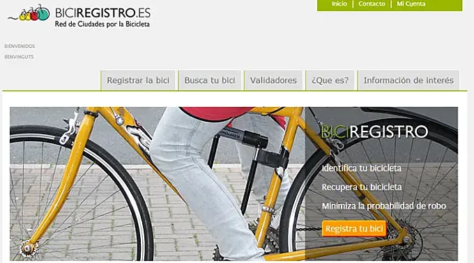 Alicante creará un registro de bicicletas