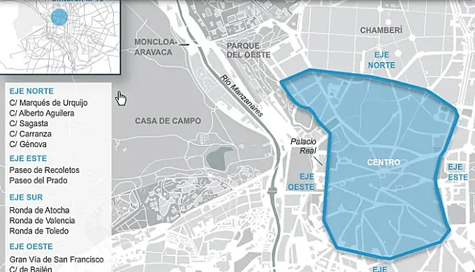 Bicicletas y coches compartirán el anillo ciclista M-10 en Madrid