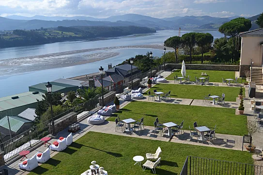 La terraza (y el paisaje) que te espera después de la bici.