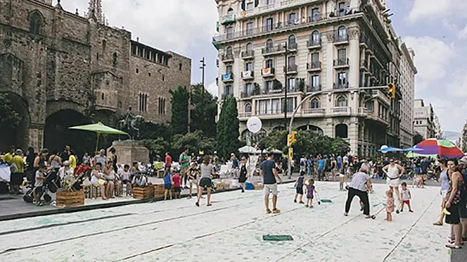 La Vía Laietana de Barcelona será una fiesta para los peatones en el Día sin Coches