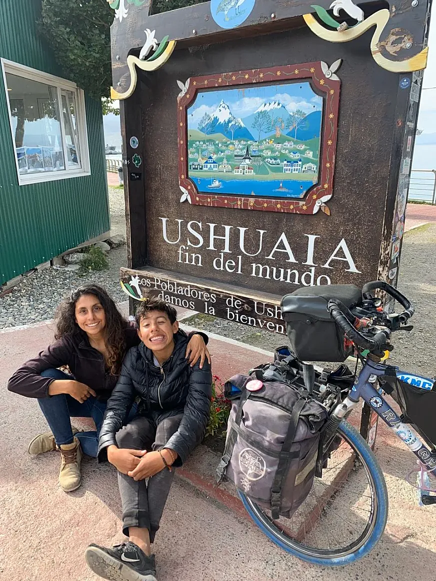 Destino final: Ushuaia. Toda una aventura ciclista.