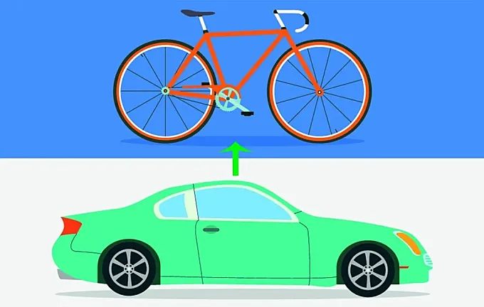¿Cambiarías tu coche usado por una bici eléctrica?