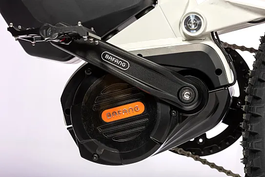 Pese a su impactante aspecto, la Braih es una e-bike convencional, con todas las ventajas que eso implica.
