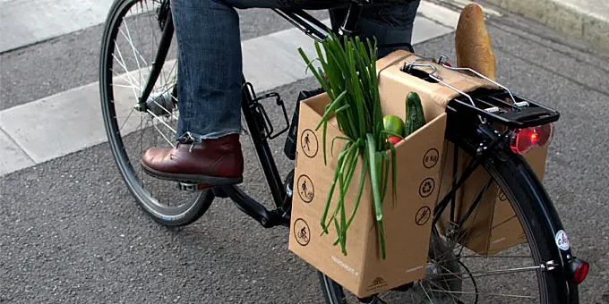 Packtasche: de compras en bici