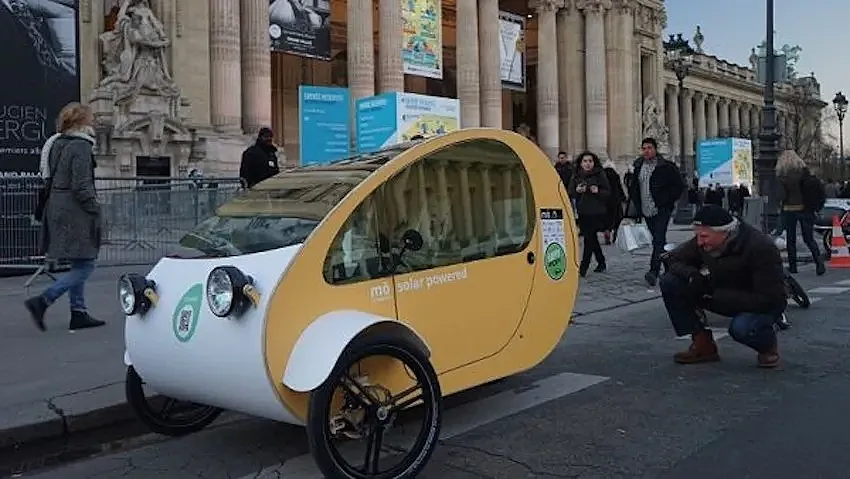 El vehículo se presentó en la COP21 de París.