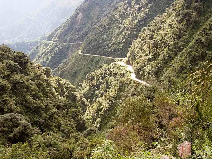 Muere un cicloturista neozelandés en la carretera de la muerte, en Bolivia