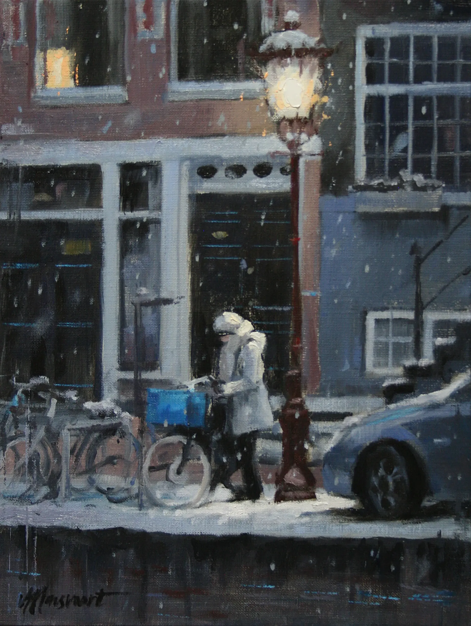 'Winternight Amsterdam', obra de Richard van Mensvoort.