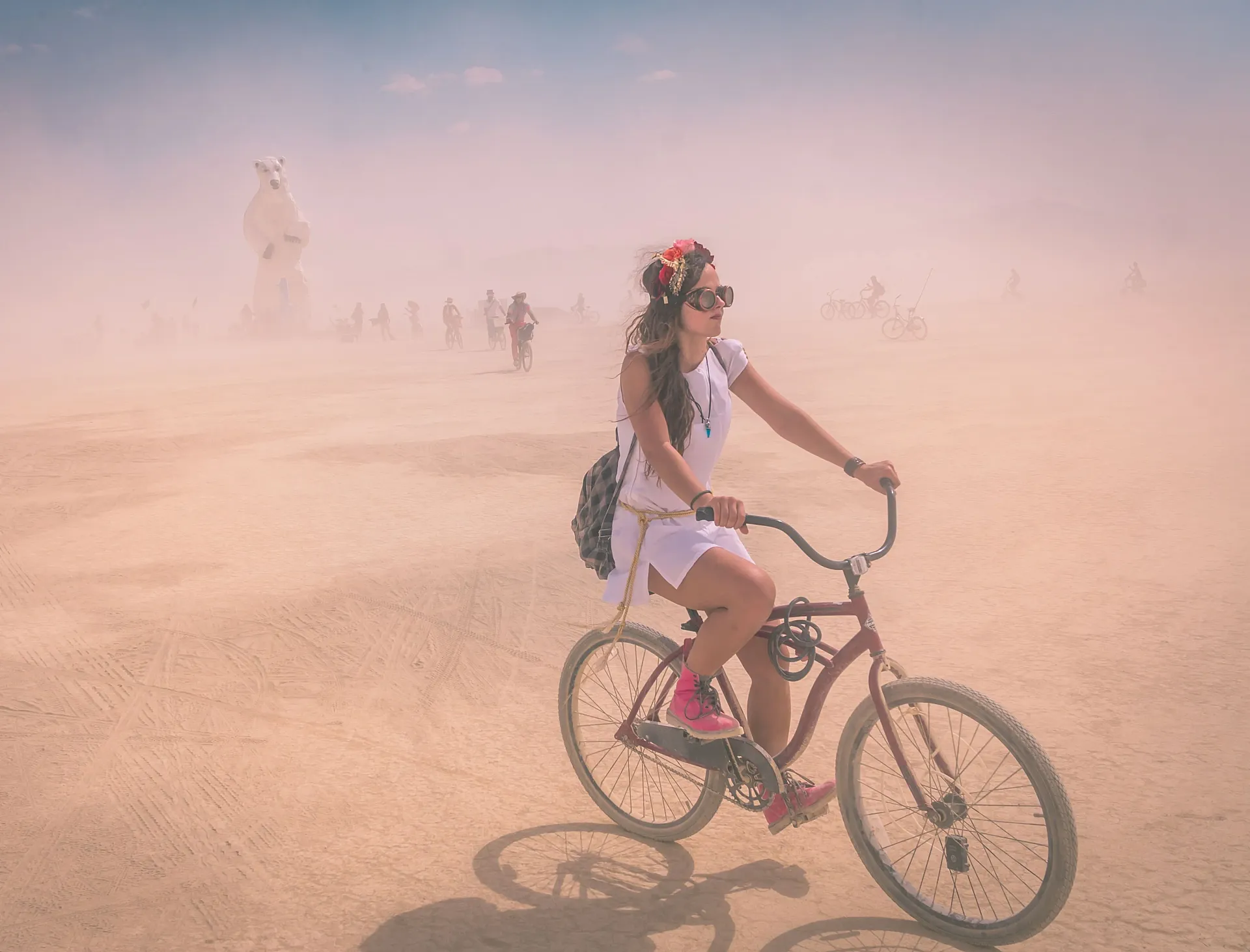 Debido al covid-19, Burning Man no se ha celebrado en 2020 y 2021, aunque sus organizadores esperan retomarlo pronto (foto: Curtis Simmons).
