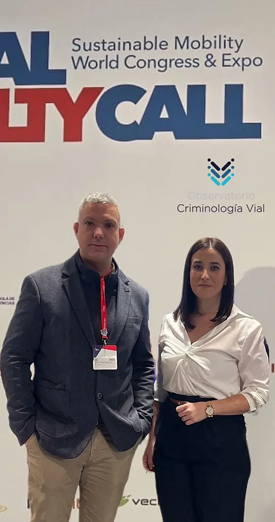 José María González y Laura Durán, expertos en Criminología Vial.