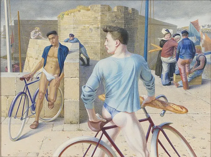 'Finisterre', Paul Cadmus (1952)