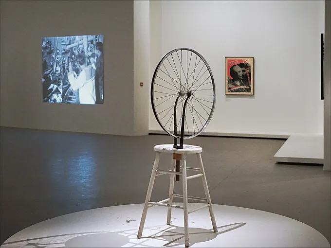 'Rueda de bicicleta', Marcel Duchamp (1913)