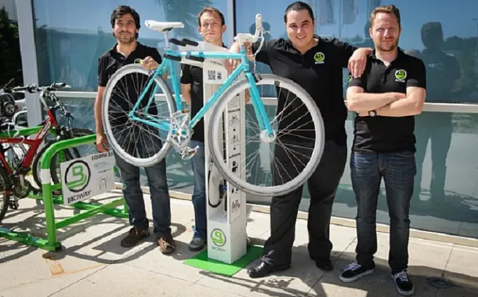 Lisboa estrena un autoservicio de reparación de bicicletas