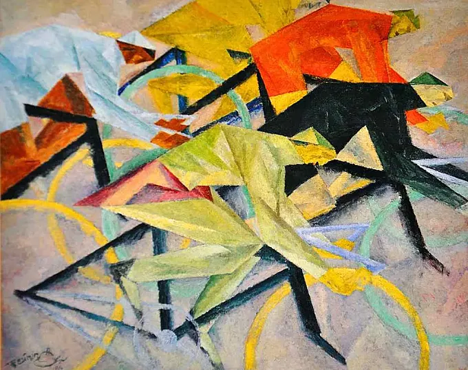 Ultimátum: ‘The Bicycle Race’, de Lyonel Feininger