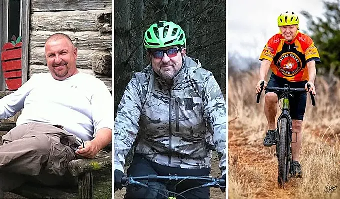 NIck Kovacs pasó de 164 a 95 kilos: “El ciclismo me ha salvado la vida”